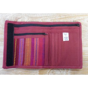 Portefeuille koshi bordeaux