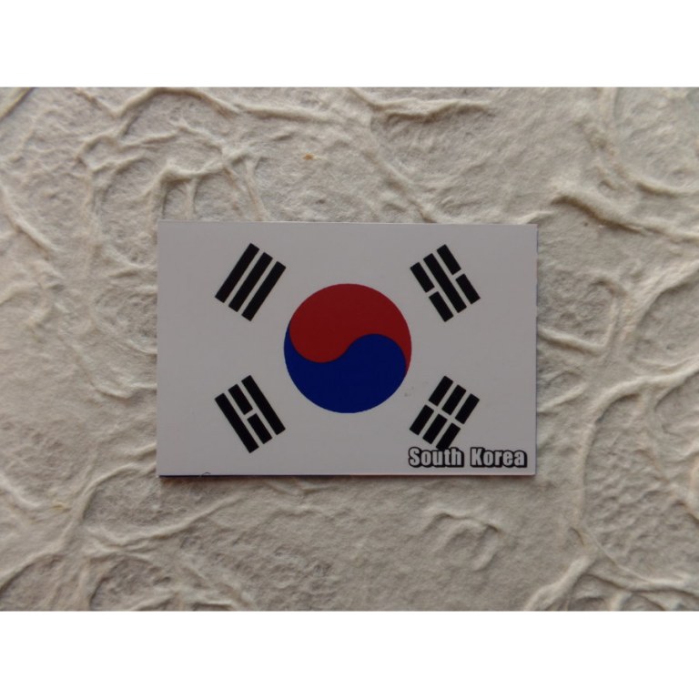 Aimant drapeau Corée du Sud