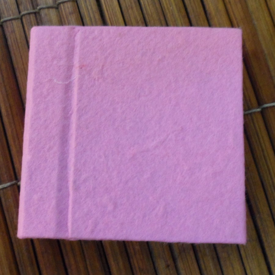 Mini carnet rose