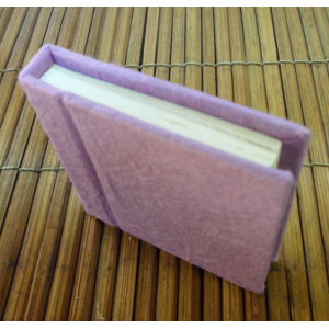 Mini carnet rose fuschia