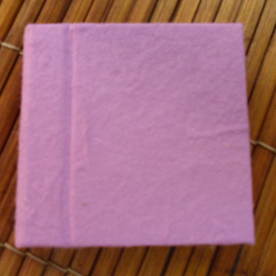 Mini carnet rose fuschia