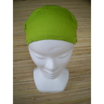 Fichu uni vert pomme