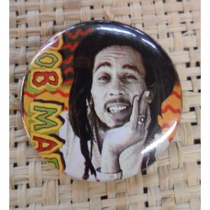 Badge 2 Bob Marley  