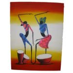 Tableau toile Duo en couleurs