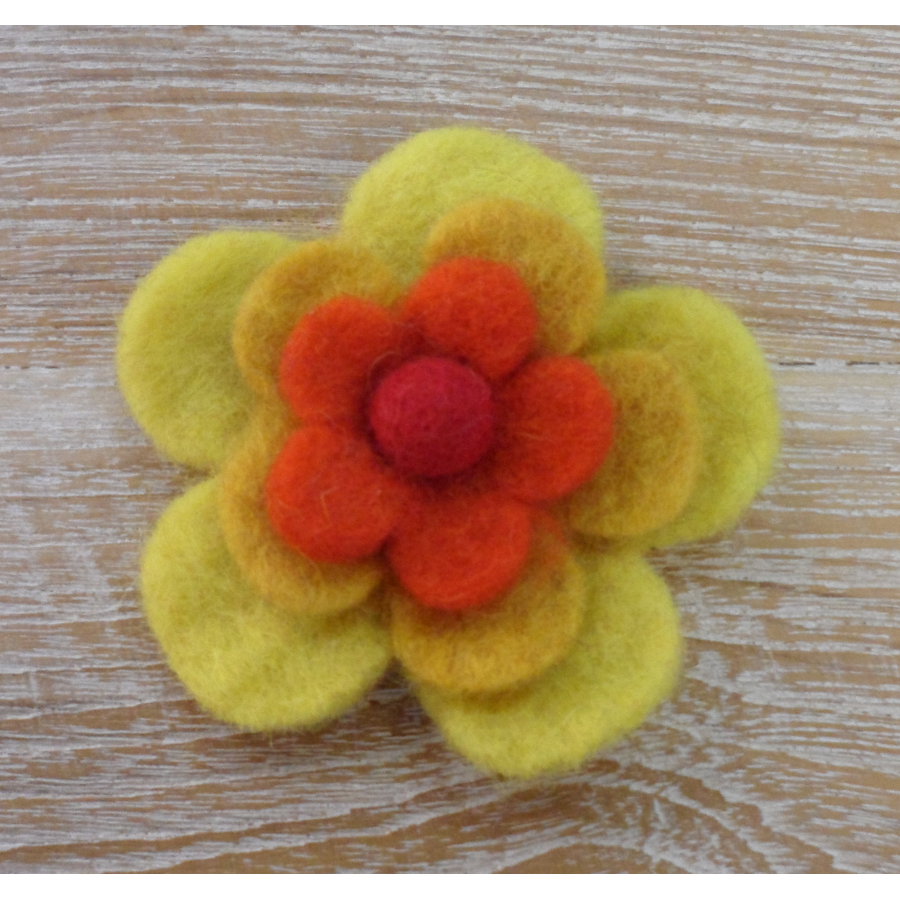 Broche filetro tournesol