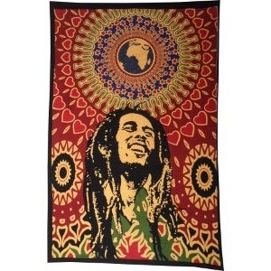 Tenture Afrika Bob Marley