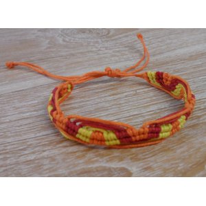 Bracelet macramé solar Ati