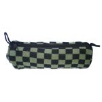 Trousse carreaux vert