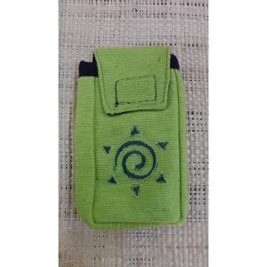 Pochette smartphone spirale soleil