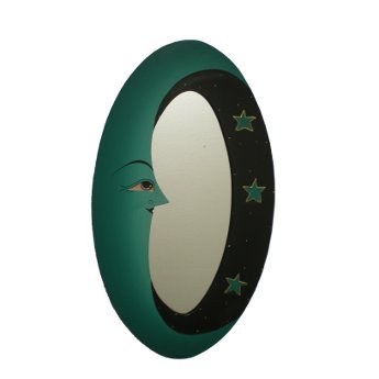 Miroir douce lune vert