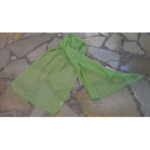 Foulard Chiang Rai vert fluo