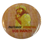 Badge Bob Marley Rastaman Vibration