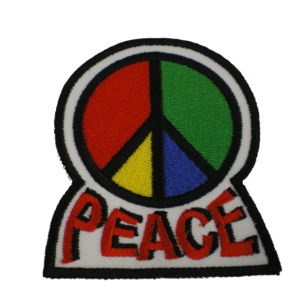 Patch PEACE 4 couleurs