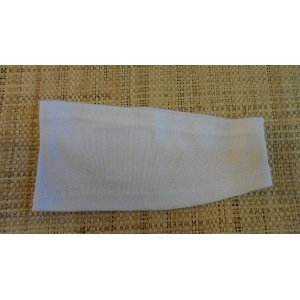 Bandeau unicolore blanc