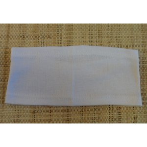 Bandeau unicolore blanc