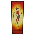 Tableau afro 122*42 Porteur