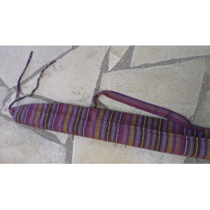 Housse 150 didgeridoo rayée figue