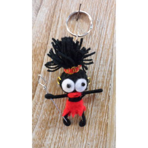 Porte clés zoulou girl