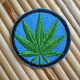 Patch feuille unicolore