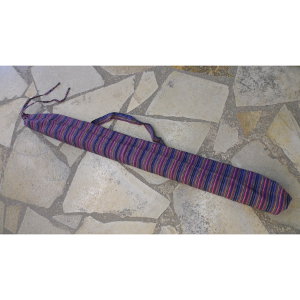 Housse 140 didgeridoo rayée Lumbini 3