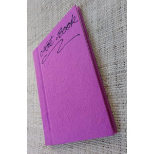 Carnet papier naturel fuschia