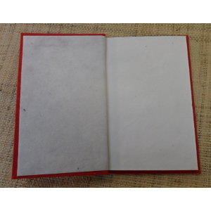 Carnet papier naturel rouge