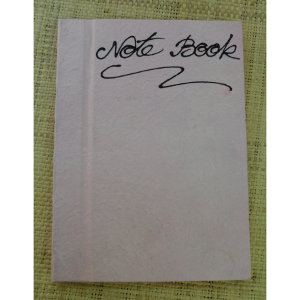 Carnet papier naturel rose pale