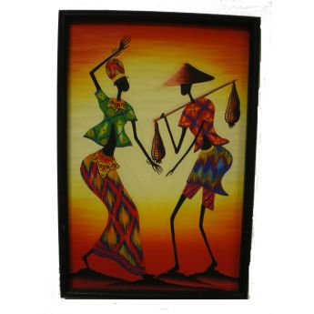 Tableau Afro (42*62) Couple