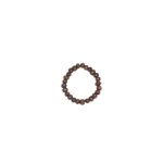 Bracelet perles bois marron