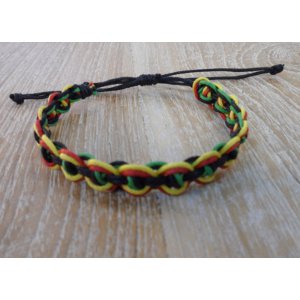 Bracelet macramé Avi rasta 2