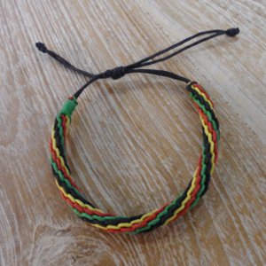 Bracelet macramé Gathot rasta 2