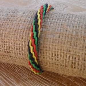 Bracelet macramé Gathot rasta 2