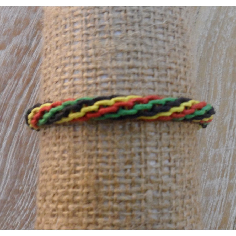 Bracelet macramé Gathot rasta 2