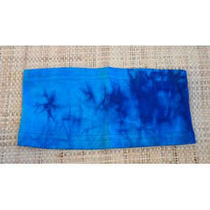 Bandeau tie and dye bleu 