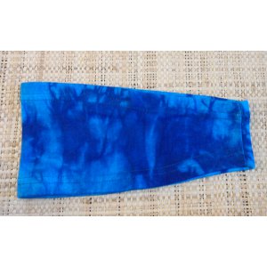 Bandeau tie and dye bleu 