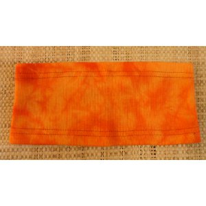 Bandeau tie and dye orange