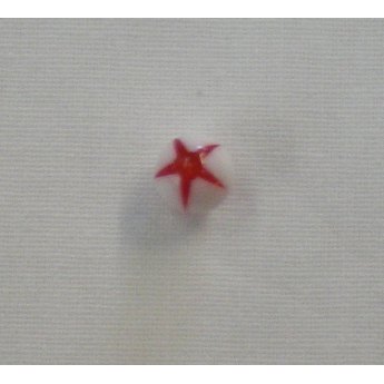 Piercing langue red star