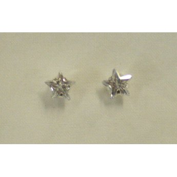 Clous d'oreilles cristal star GM