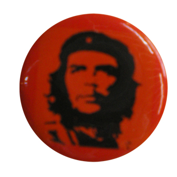 Badge Che Guevara red
