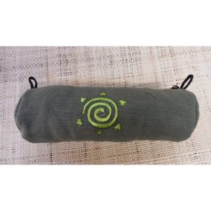 Trousse verte spirale