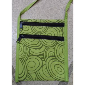 Sac vert motif cercle