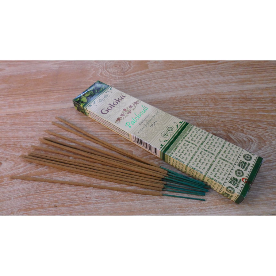 Sticks d'encens goloka patchouli