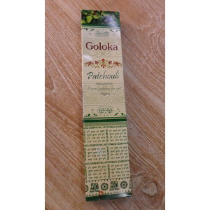 Sticks d'encens goloka patchouli