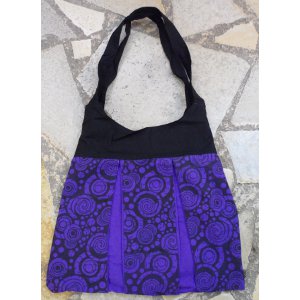 Sac trapèze violet