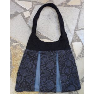 Sac trapèze noir