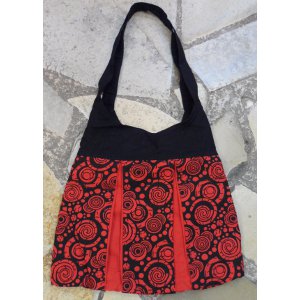 Sac trapèze rouge