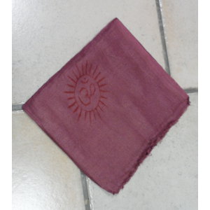 Foulard Bénarès violine