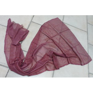 Foulard Bénarès violine