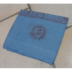 Foulard Bénarès bleu