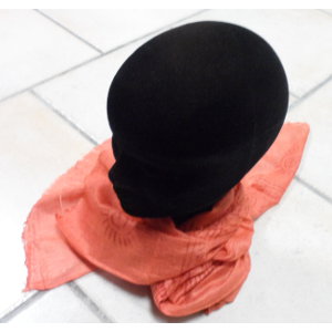 Foulard Bénarès orange foncé